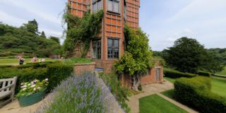 Chartwell South terrace lawn